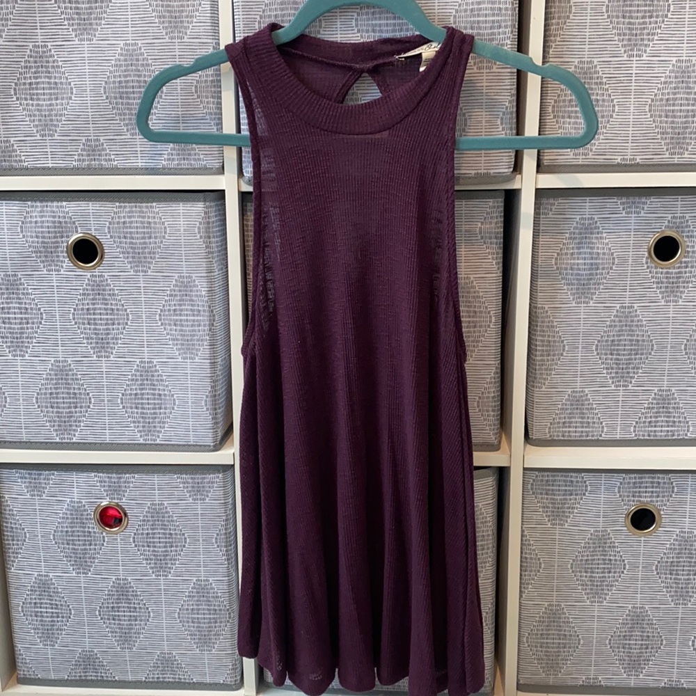 Purple tank top